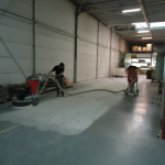 Op de helft