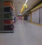 Supermarkt vloeren reinigen