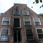 Gevel met brandschade