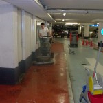 Parkeergarage reinigen