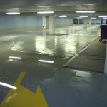 Ondergelopen parkeergarage