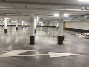 Schoonschuren parkeergarage Jumbo Winterswijk Best Building Service B.V.